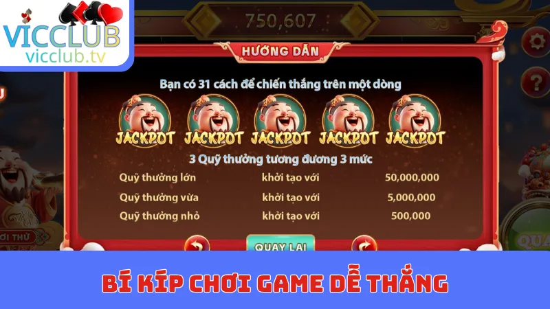 Bí kíp chơi game dễ thắng