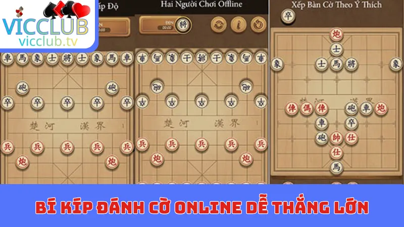 Bí kíp đánh cờ online dễ thắng lớn