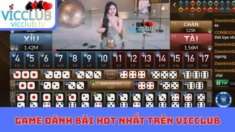 Game đánh bài hot nhất trên Vicclub