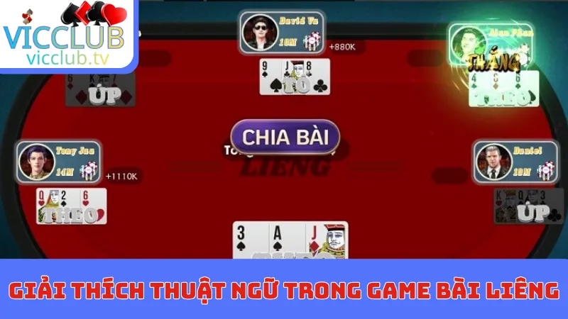 Giải thích thuật ngữ trong game bài Liêng online