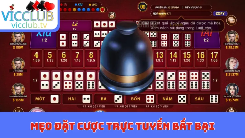 Mẹo đặt cược trực tuyến bất bại