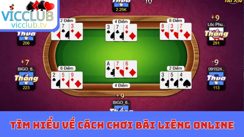 Tìm hiểu về cách chơi bài Liêng trên Vicclub
